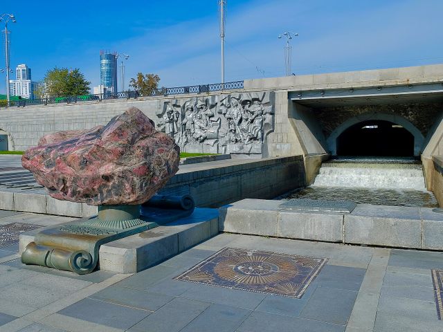 Плотина Городского пруда на реке Исеть